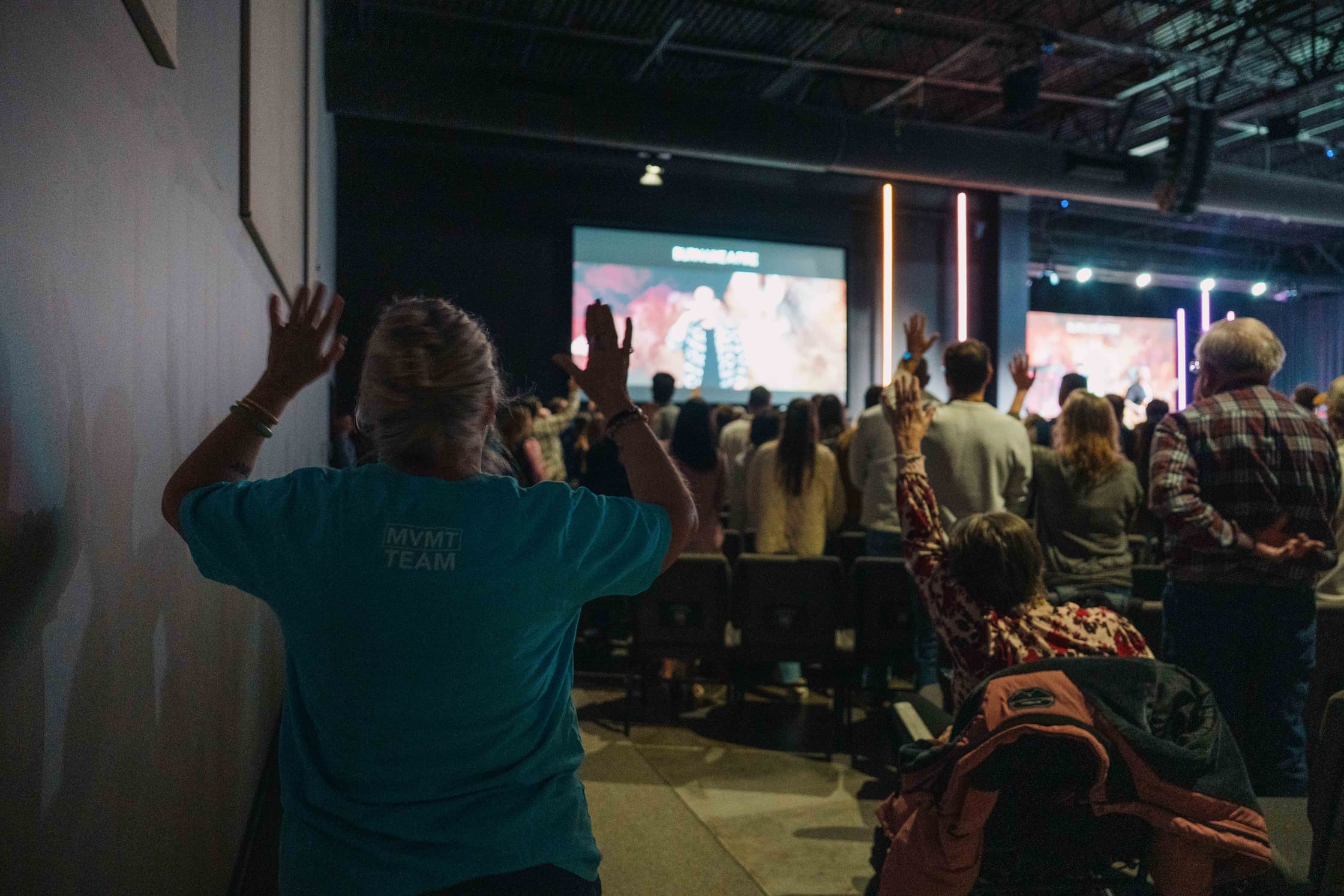 Worship in the sanctuary